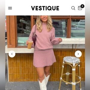 Vestique Gabrielle Knit Skirt- size small